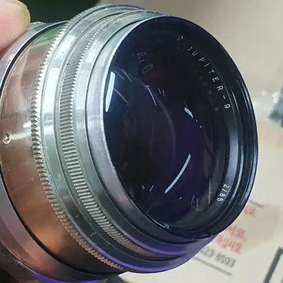 Jupiter-9 lens (실버_보라색코팅)