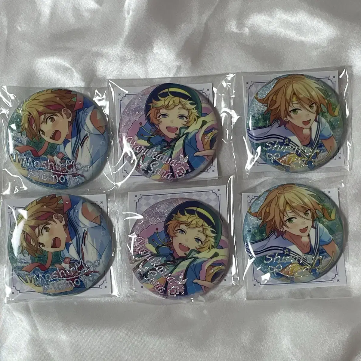 Angsta Mid-Star Limited Scout New Year's Can Badge Tomoya sora Aira