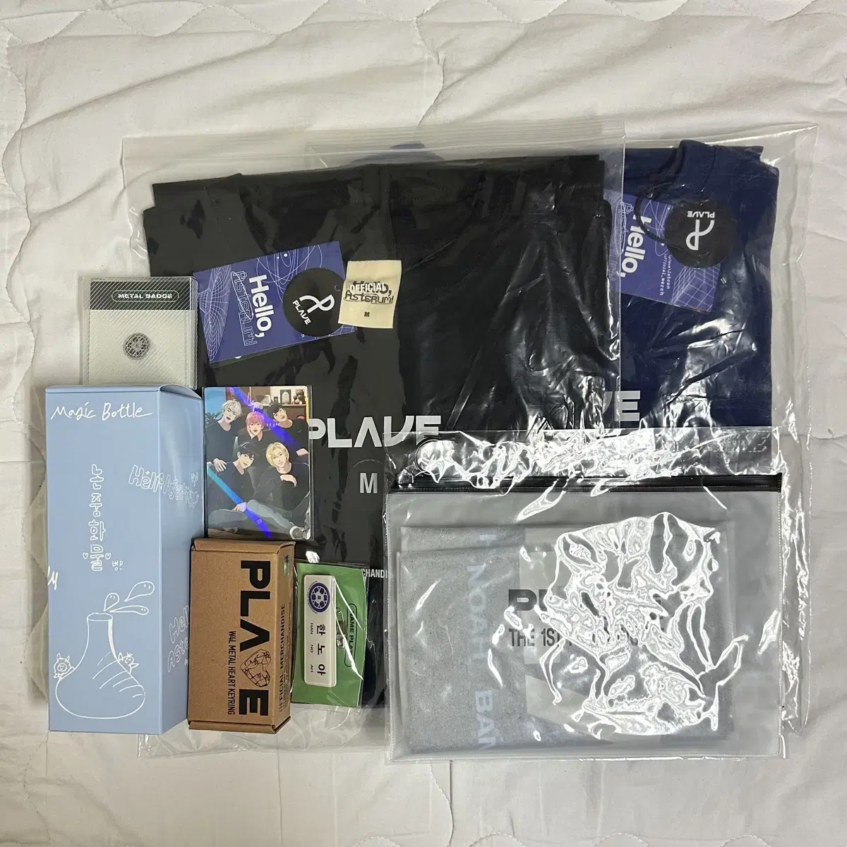 Plaves official goods bulk wts Bottles slogan Name Badges keyring Big Poka Badges