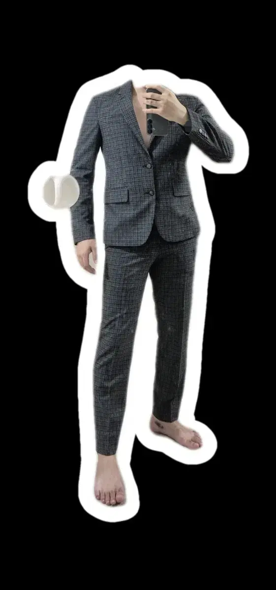 Men's Slim Fit Two-Button Suit