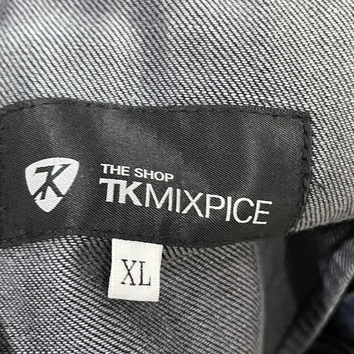 만원샵 TKmixpice 멀티포켓 워크 데님자켓