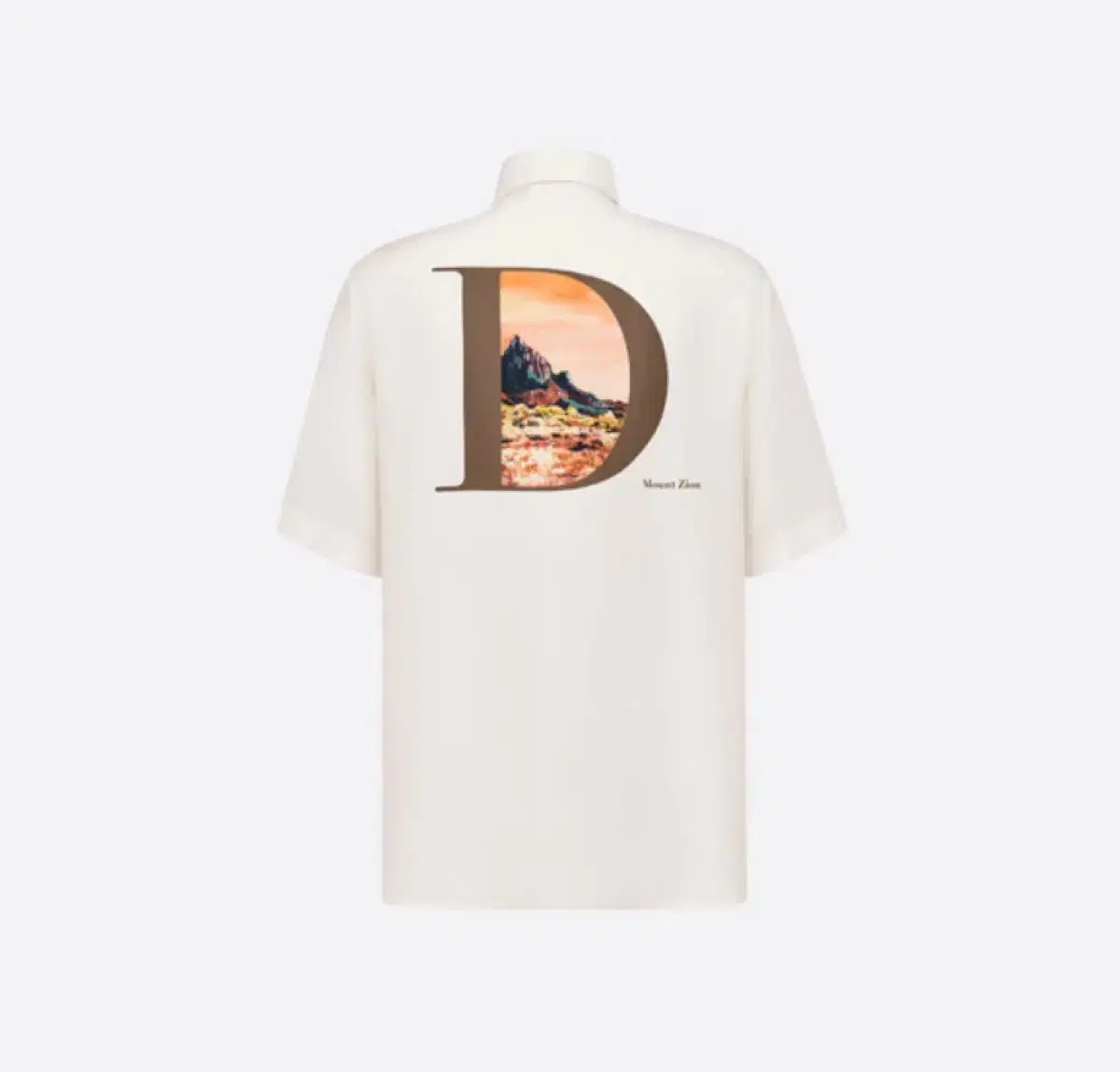 [M] Dior Dior X Jack Kerouac D Logo limited edition Short-sleeved T-shirt white