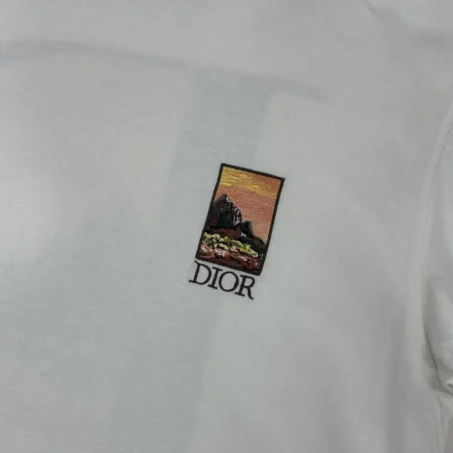 [M] Dior 디올 X 잭 케루악 D로고 한정판 반팔 티셔츠 화이트