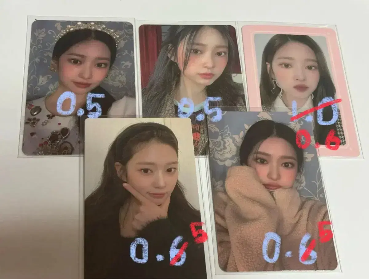 iz*one minjoo photocard wts