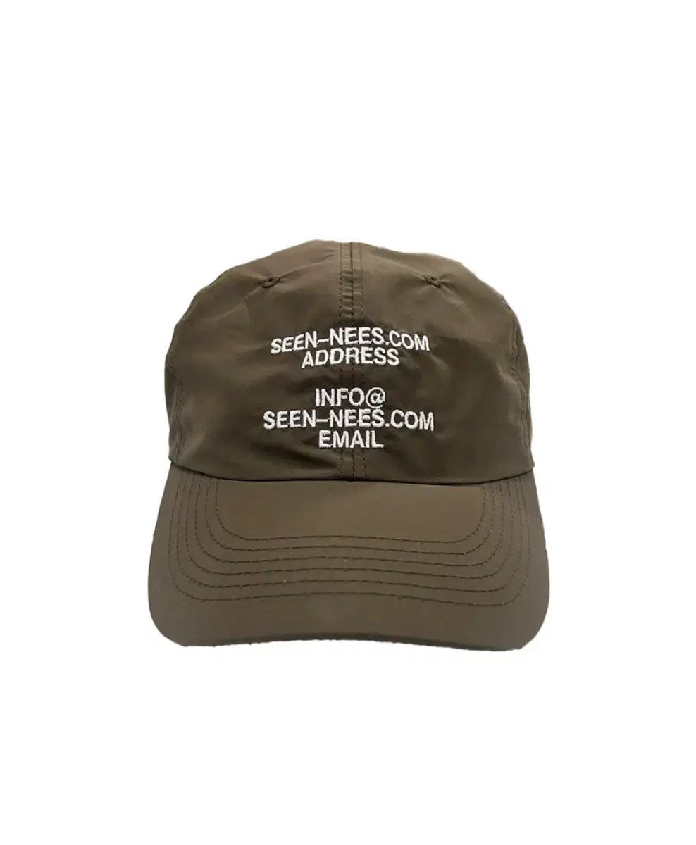 새상품 씬 모자 볼캡 SEEN Contact LOGO CAP