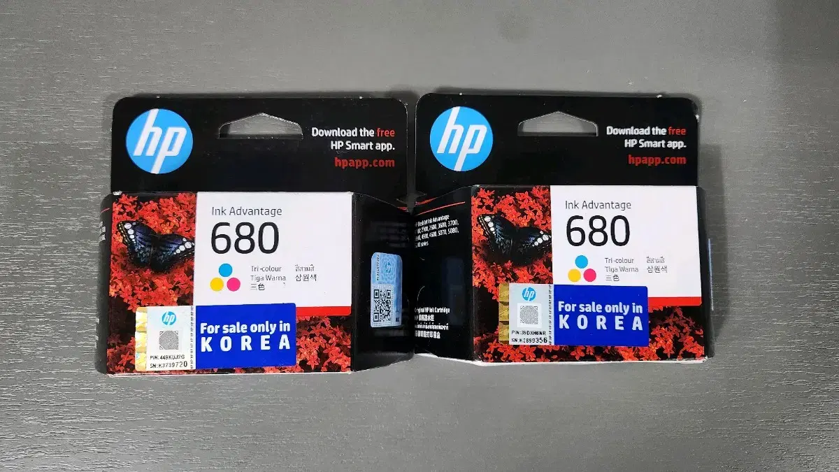 HP 680 color ink