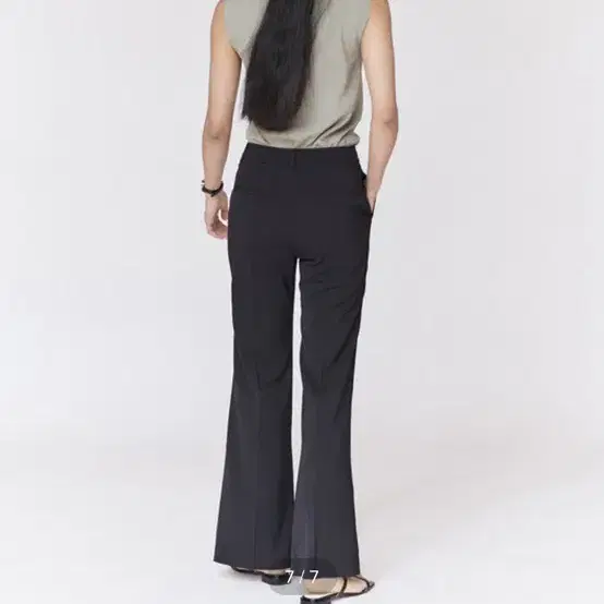 닐바이피 23N summer semi-wide pants  블랙 36