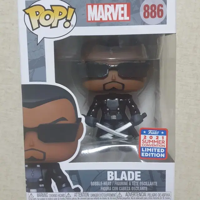 펀코팝 마블 #886 블레이드 funko pop blade marvel