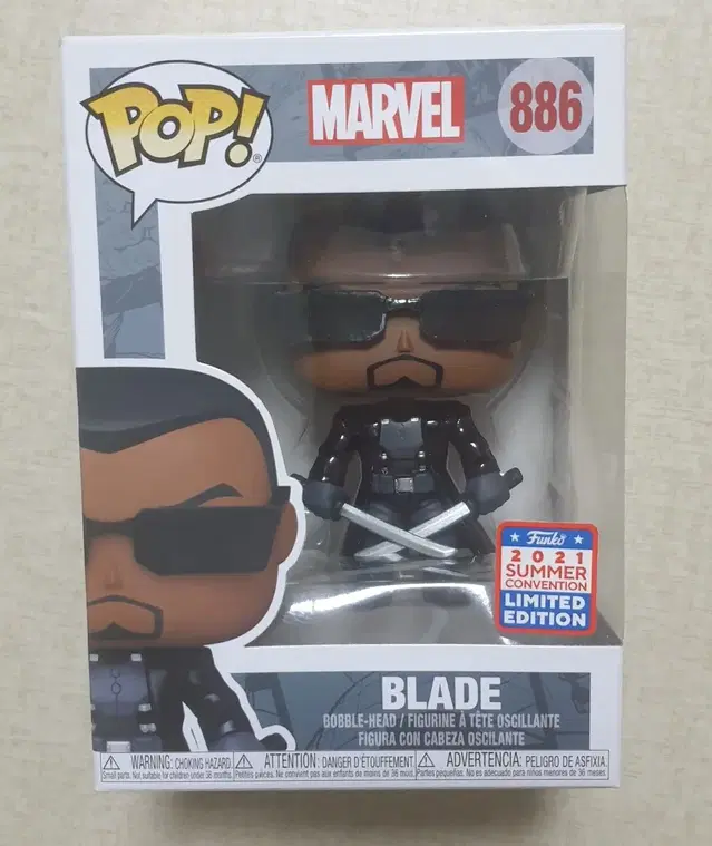 펀코팝 마블 #886 블레이드 funko pop blade marvel