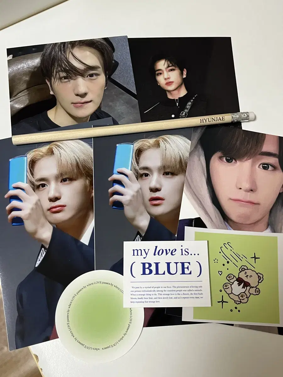 The Boyz hyunjae Birthday Cafe pre-order benefit Collection