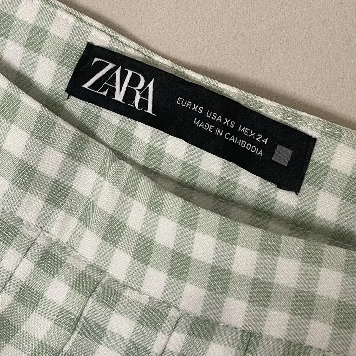 ZARA 테니스 스커트 팬츠