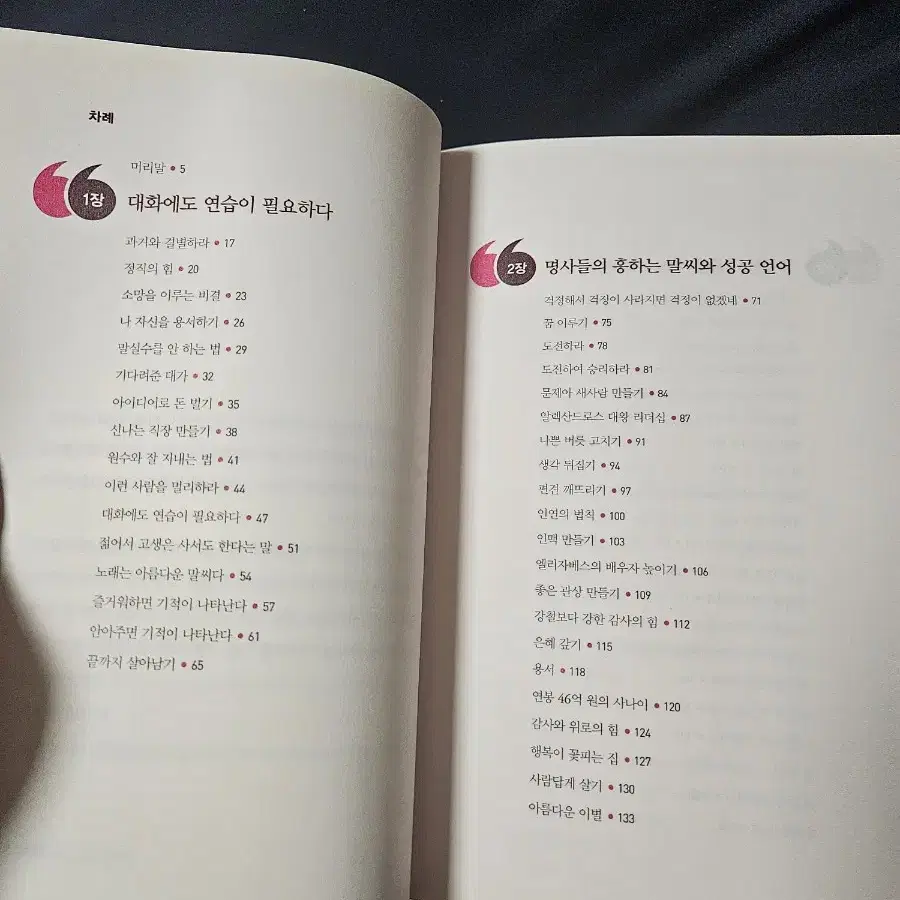 흥하는 말씨 망하는 말투 책