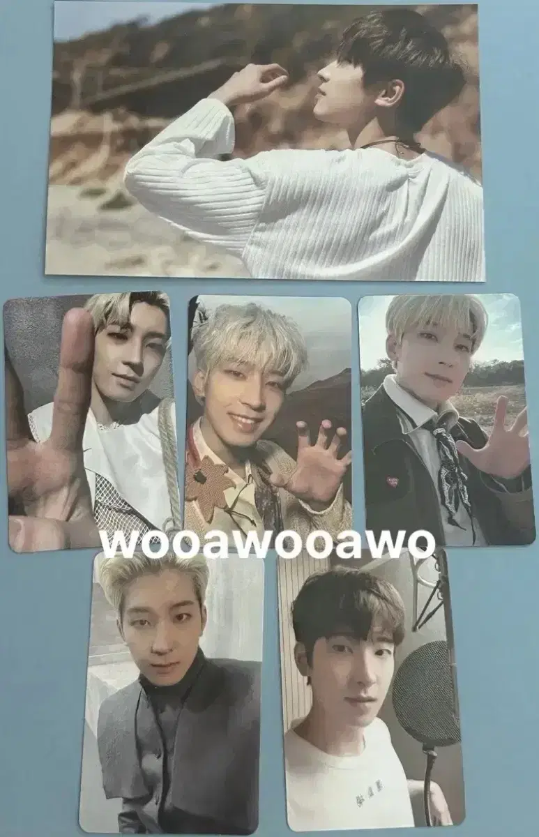 Seventeen wonwoo album photocard Vowels