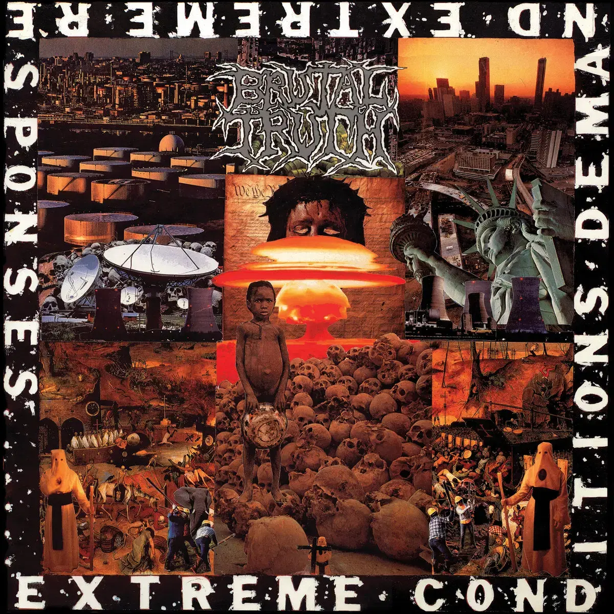 Brutal Truth - Extreme (CD) 영국반 미개봉