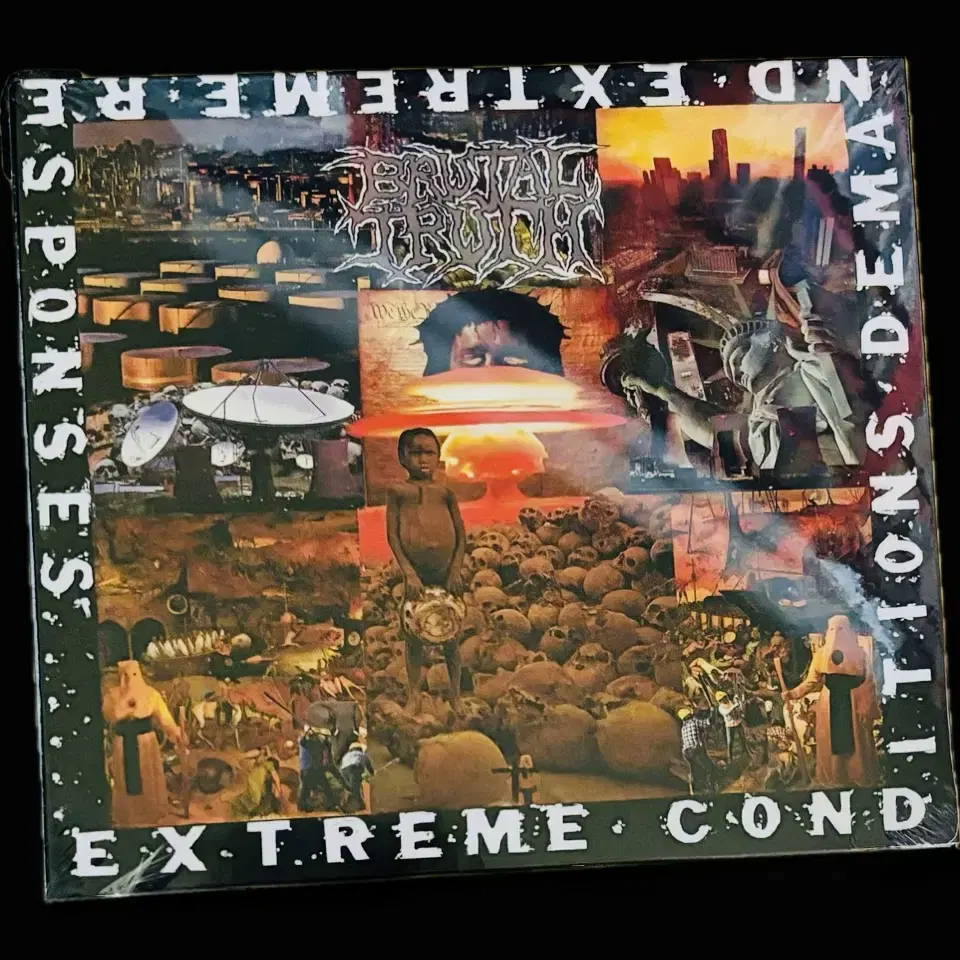 Brutal Truth - Extreme (CD) 영국반 2021 미개봉