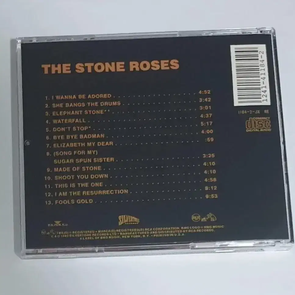 더 스톤 로지스 The Stone Roses 앨범 시디 CD