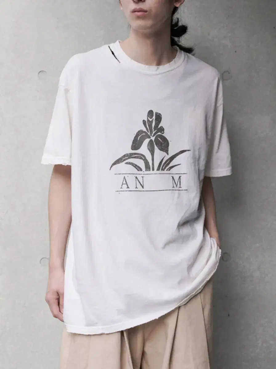 Anselm IRIS T-shirt Ivory