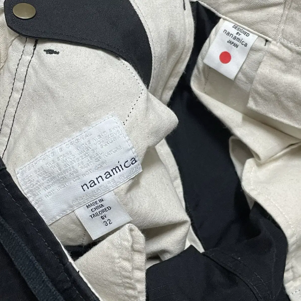 Nanamica wide cargo pants