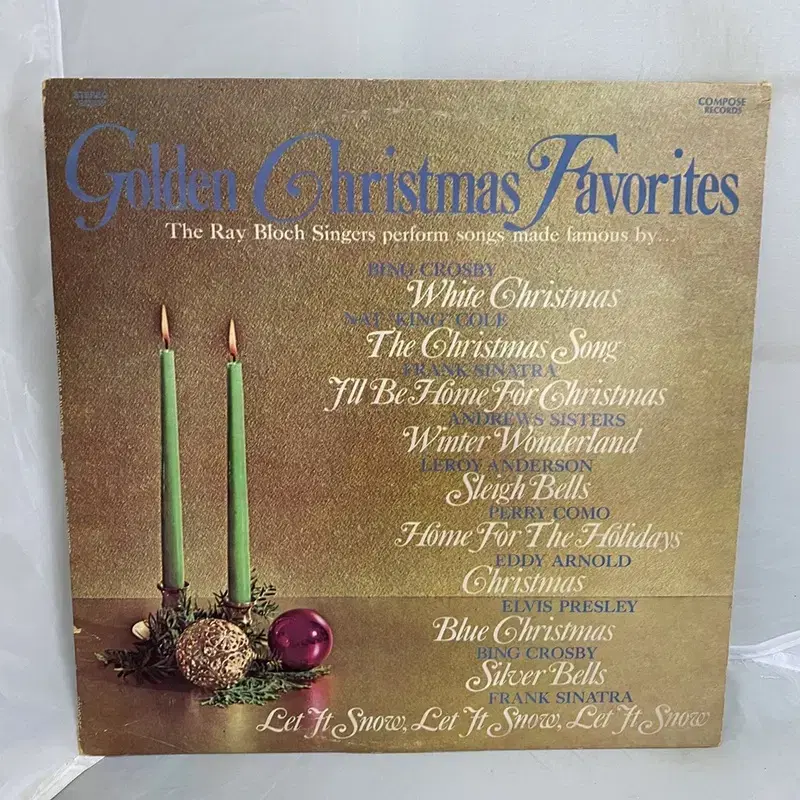 GOLDEN CHRISTMAS FAVORITES LP / AA3519