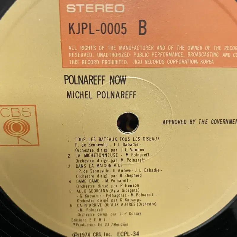 POLNAREFF LP / AA3523