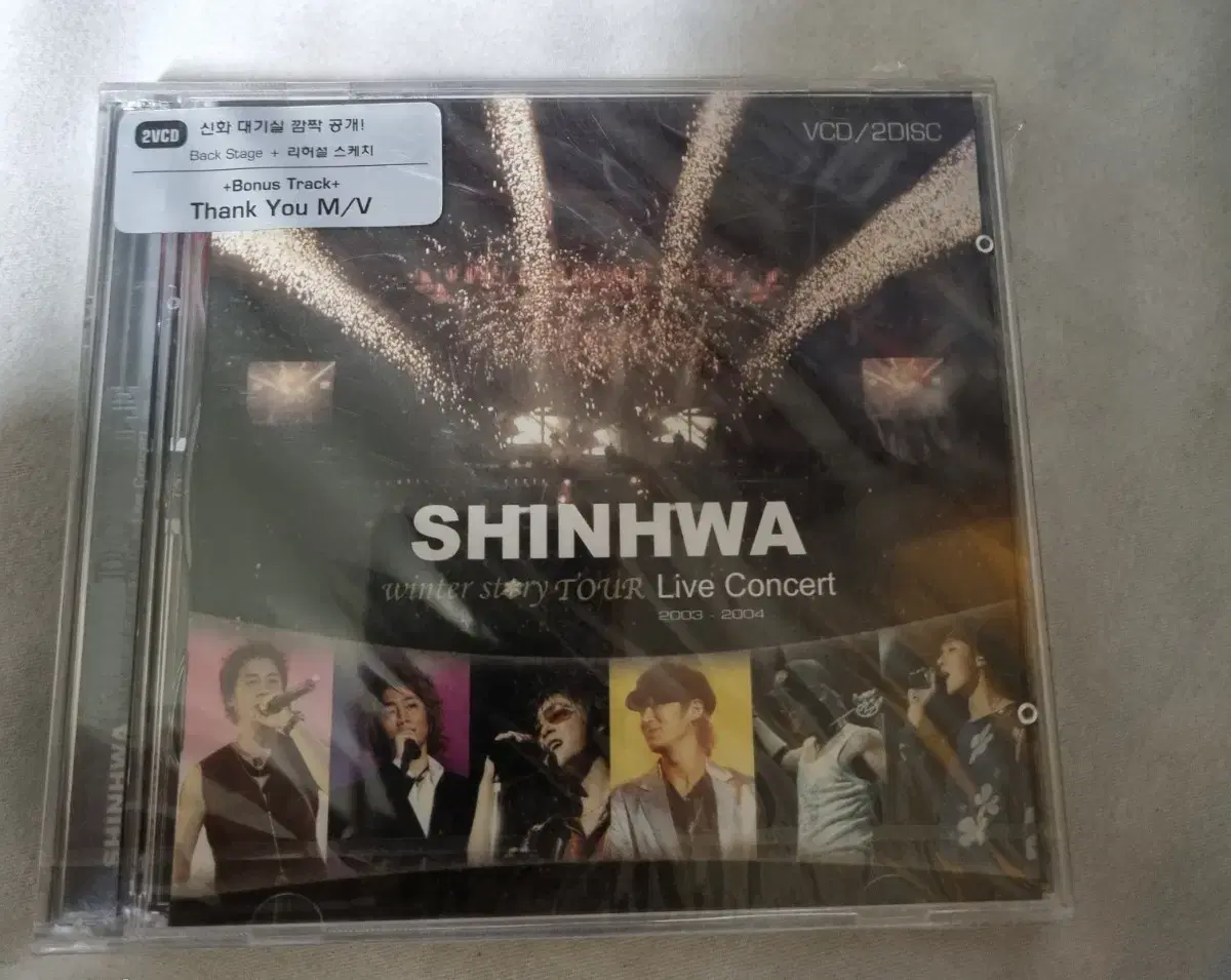 Shinhwa Live DiscographyCD (2VCD)Unsealed