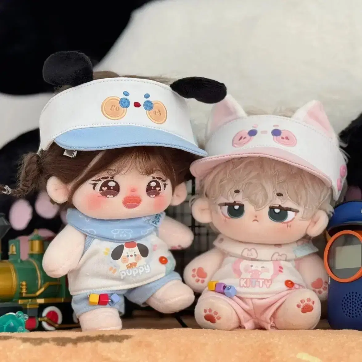 10cm 20cm 인형옷 아일랜드 파티 여우 고양이 강아지 무속성