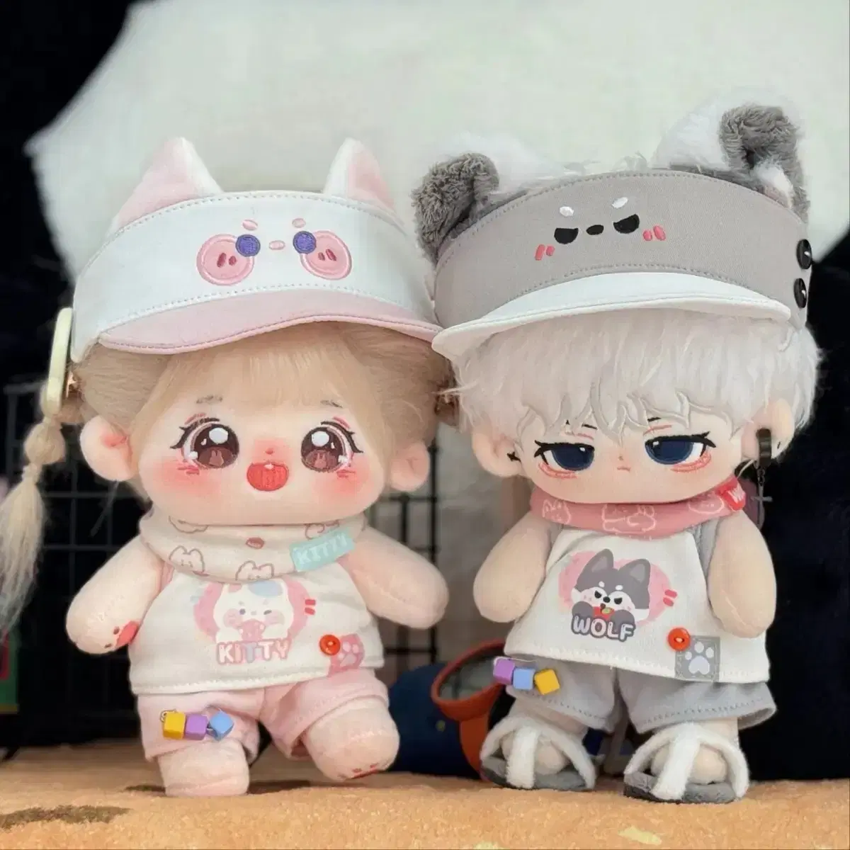 10cm 20cm 인형옷 아일랜드 파티 여우 고양이 강아지 무속성