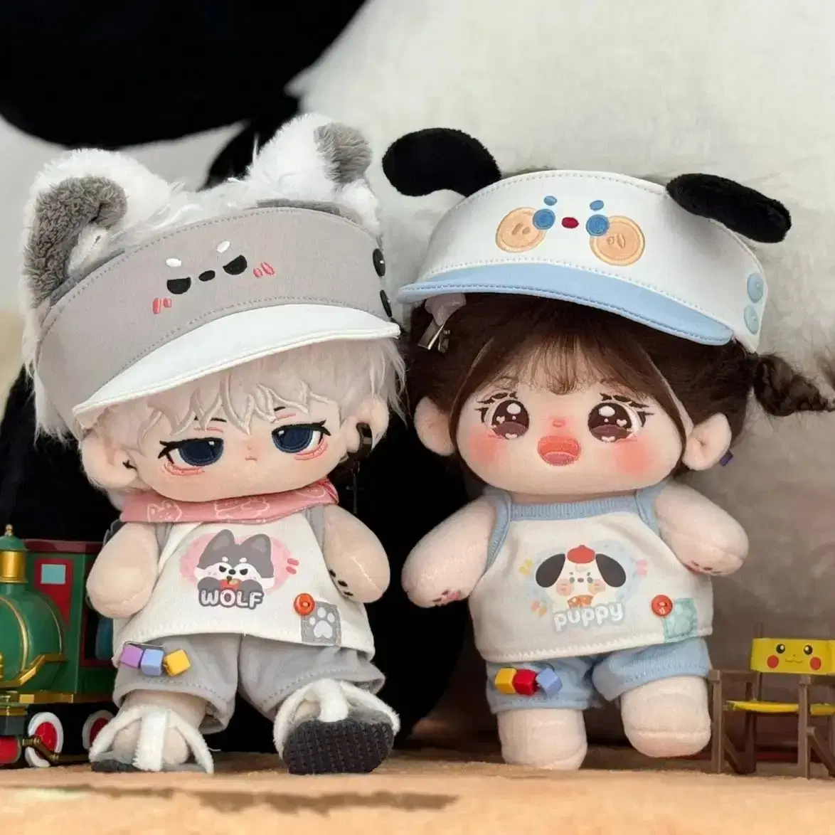 10cm 20cm 인형옷 아일랜드 파티 여우 고양이 강아지 무속성