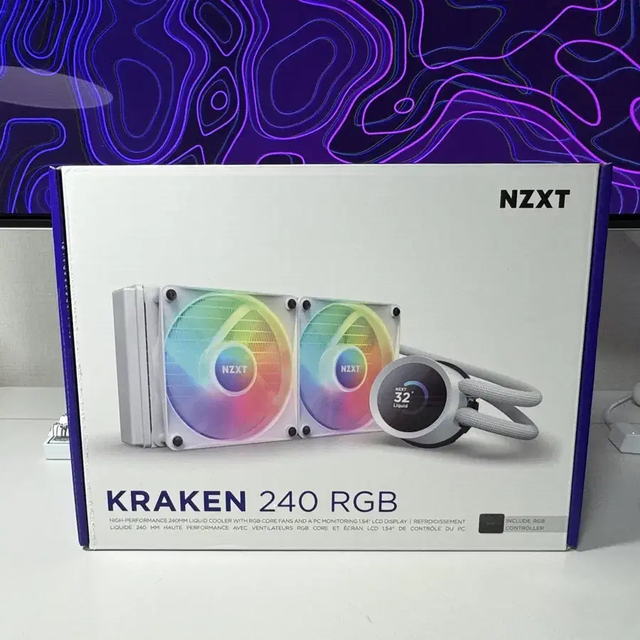 Nzxt 크라켄 수냉쿨러 판매합니다