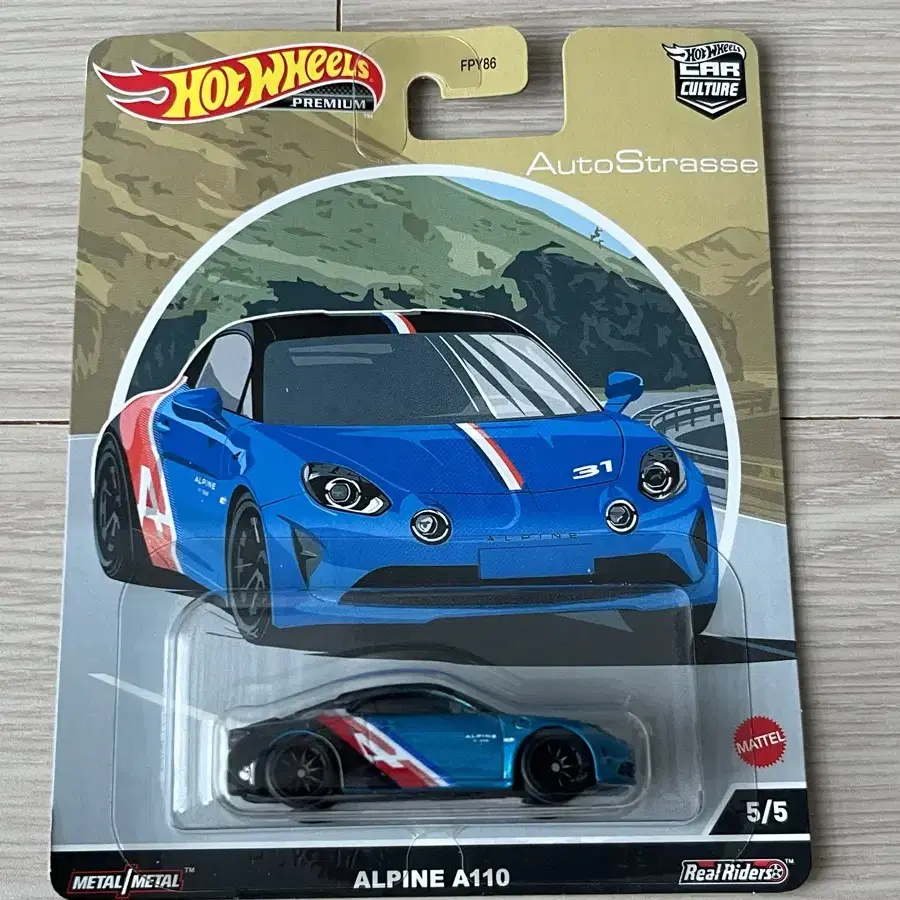 핫휠 프리미엄 르노 알피느 ALPINE A110