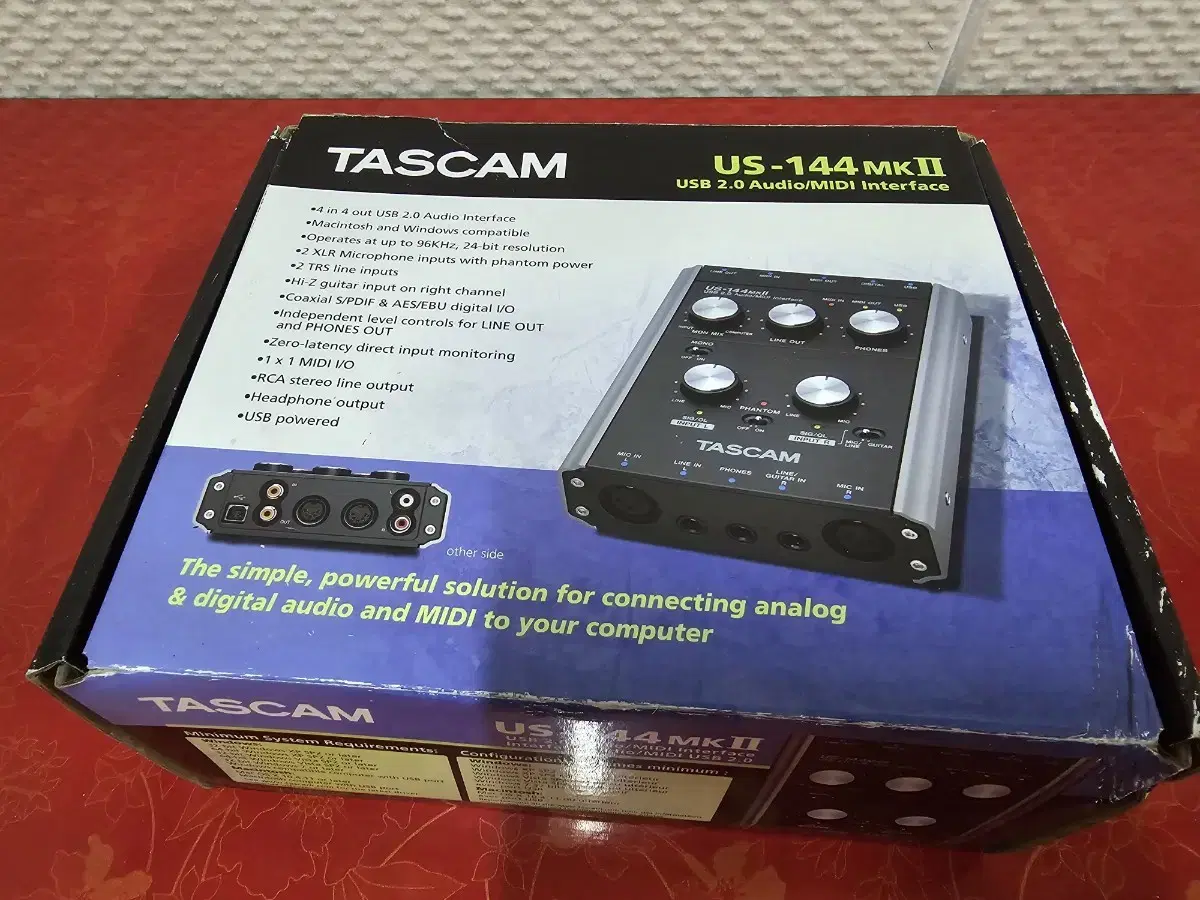 tascam us144mk2