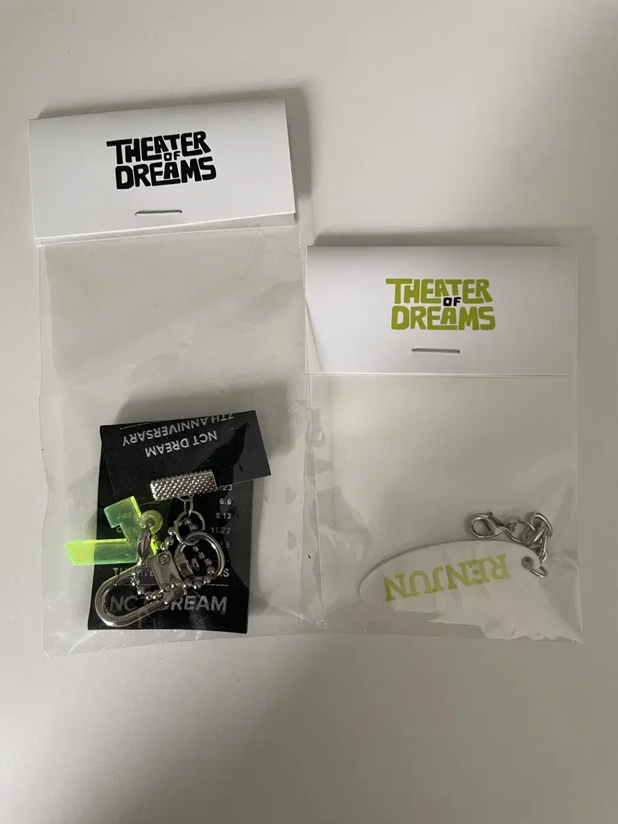 NCT Dream Theater of Light keyring wts Renjun