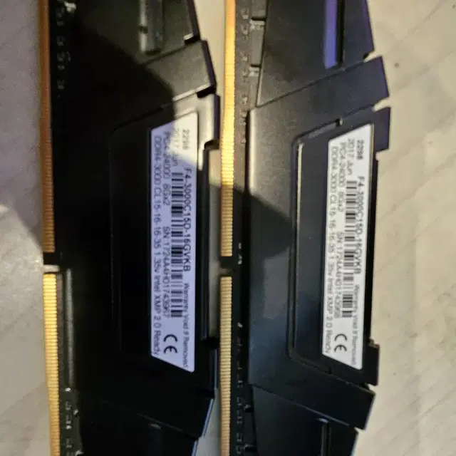 게일 DDR4 8Gb  2개 Geil DDR4