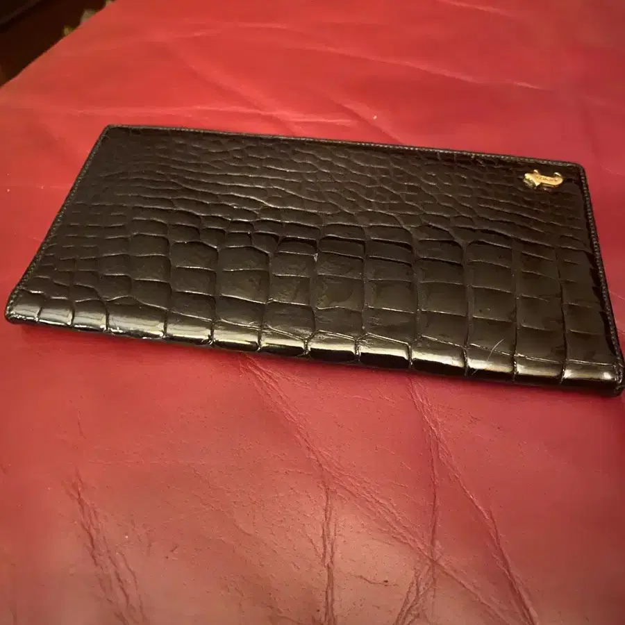 A testoni alligator wallet 테스토니 악어 지갑