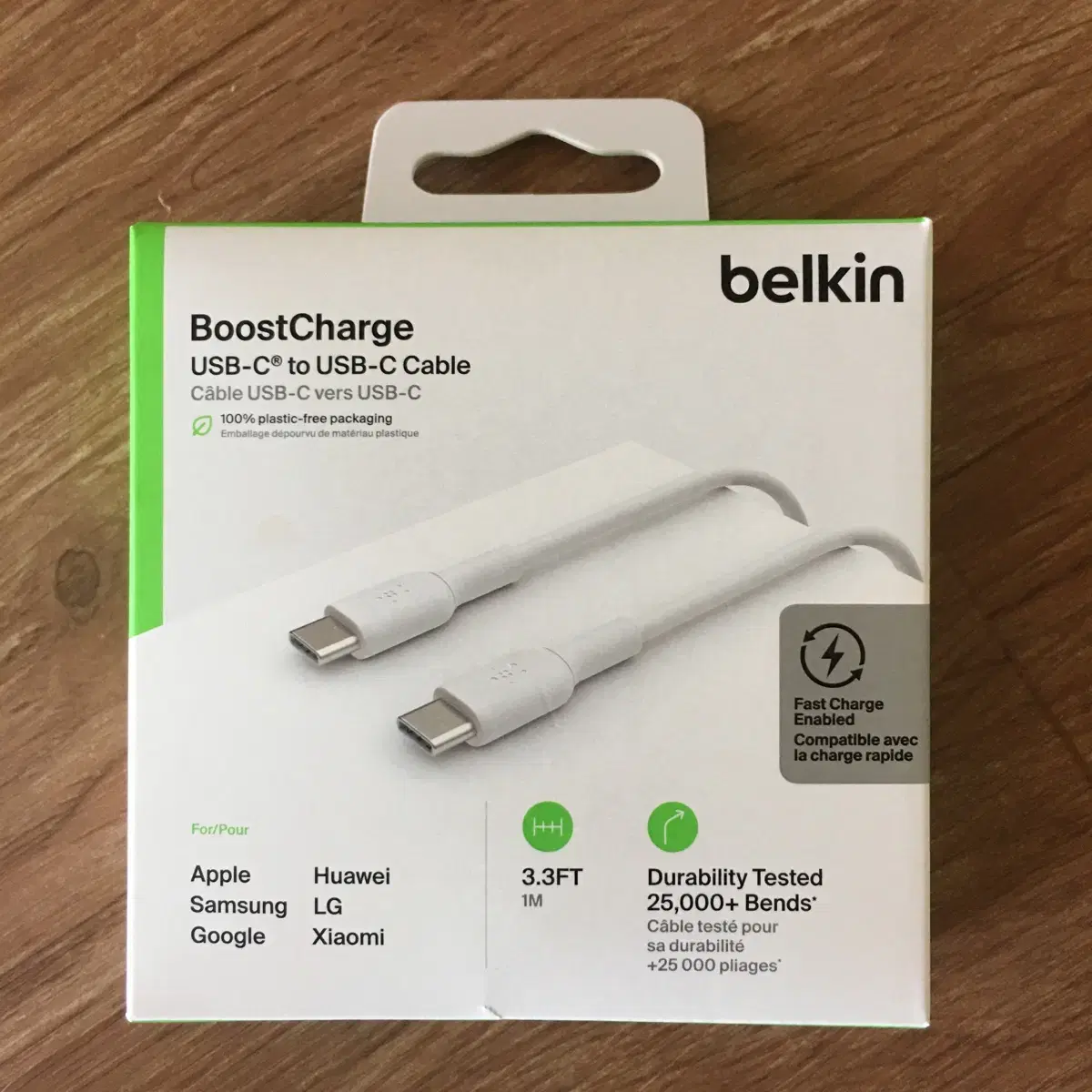 New Product) Bellekin Boost Up ctoc Fast Charging Cable 1m