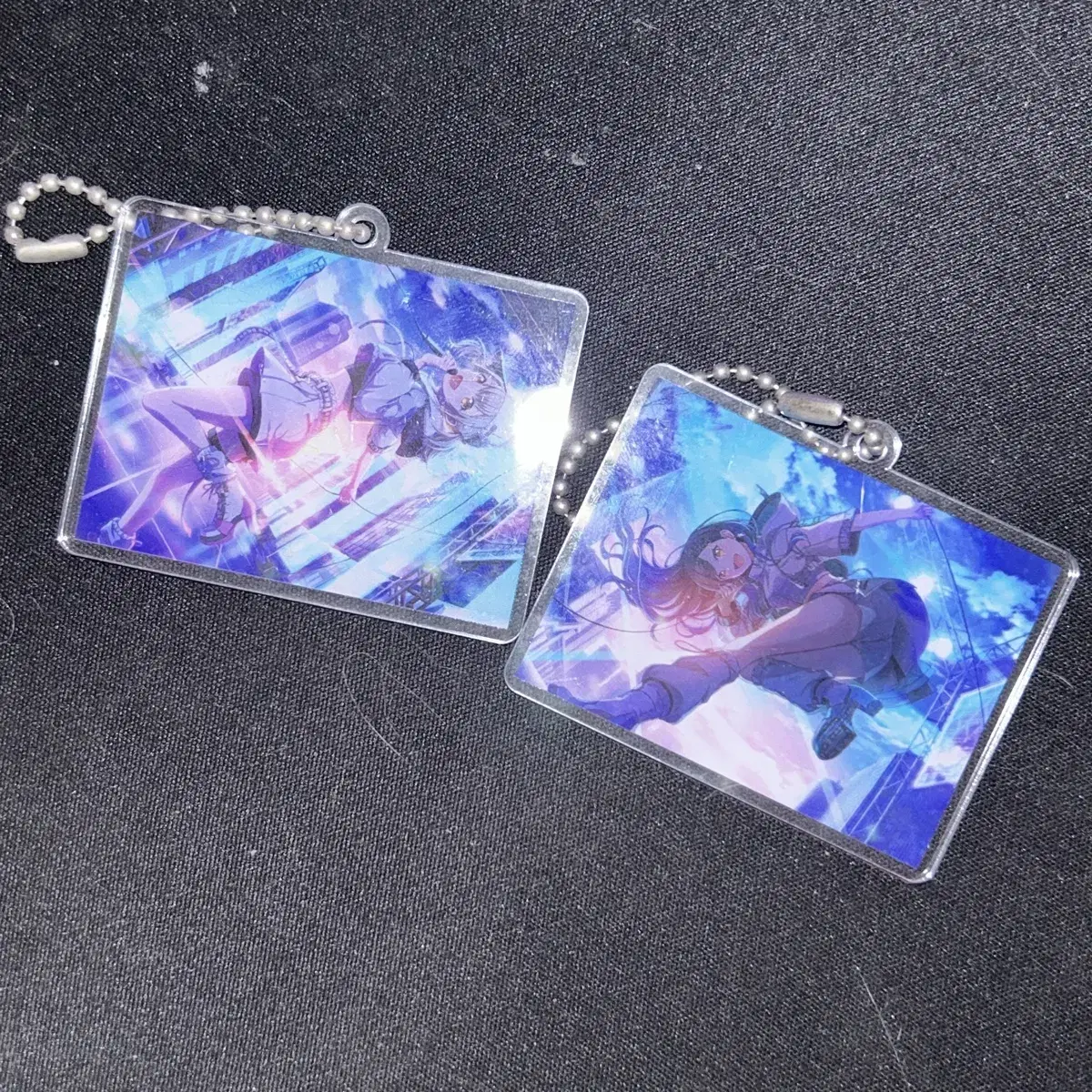 [spot] pseka acrylic keyring : ian, kohane bulk