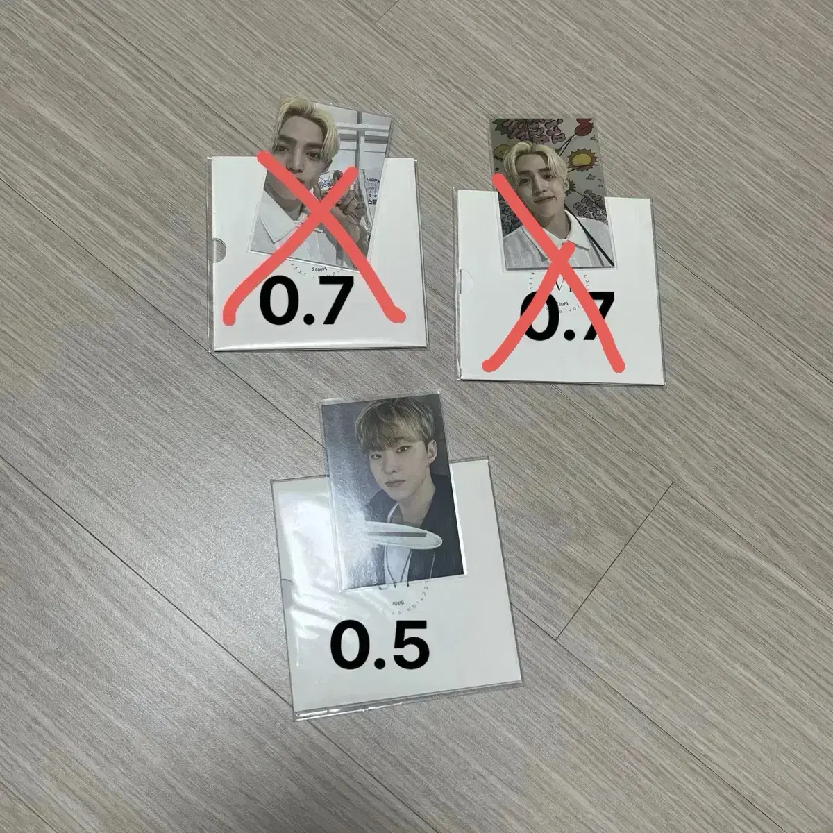 Seventeen Artists Made hoshi photocard postcard wts Sells