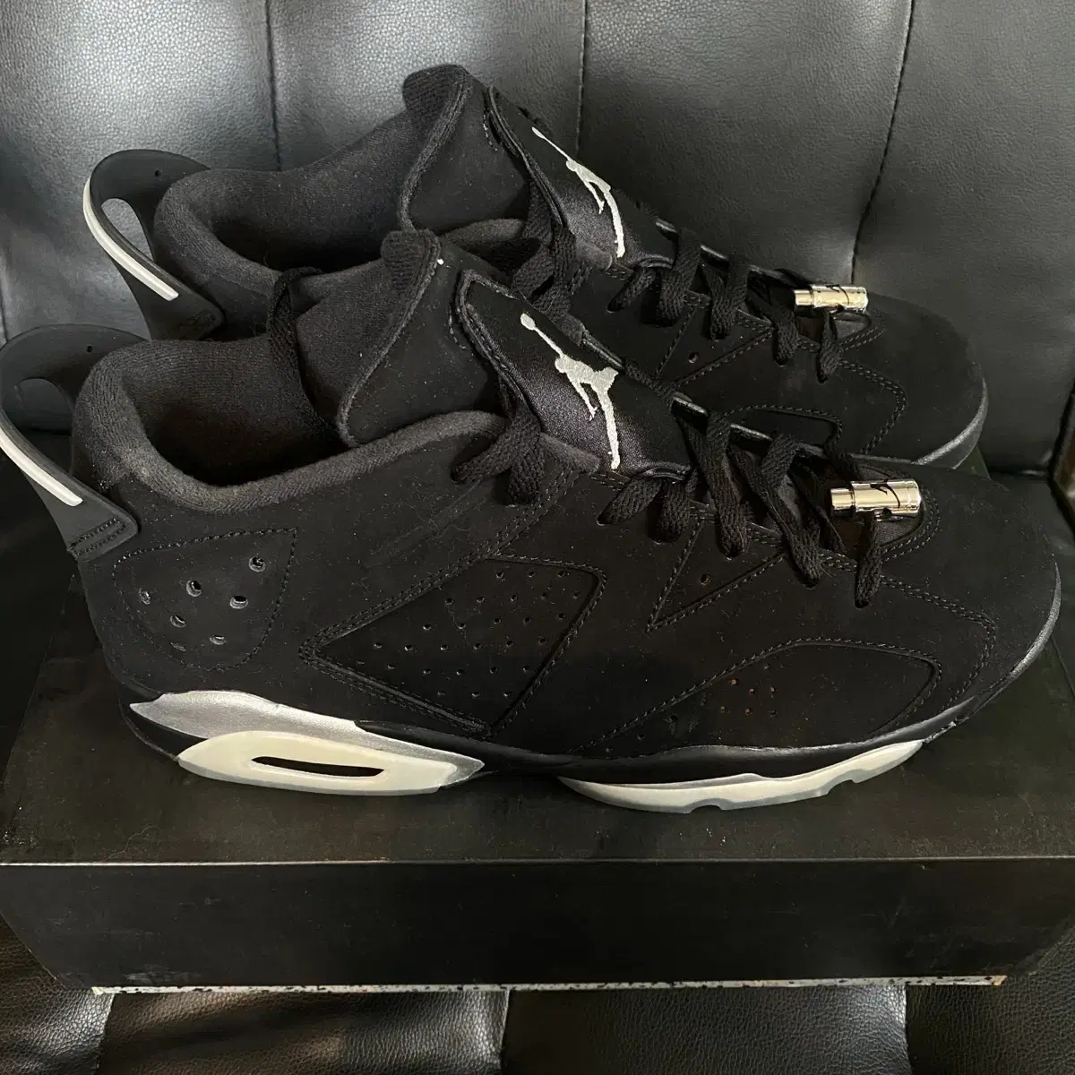 조던6 Jordan 6 Retro Low Chrome 2015