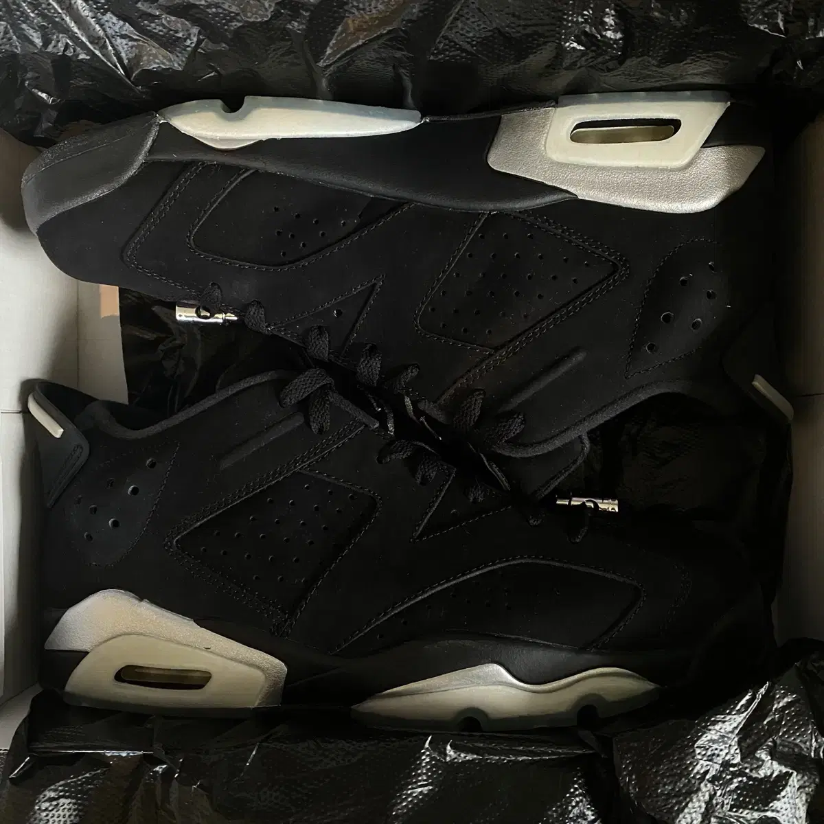 조던6 Jordan 6 Retro Low Chrome 2015