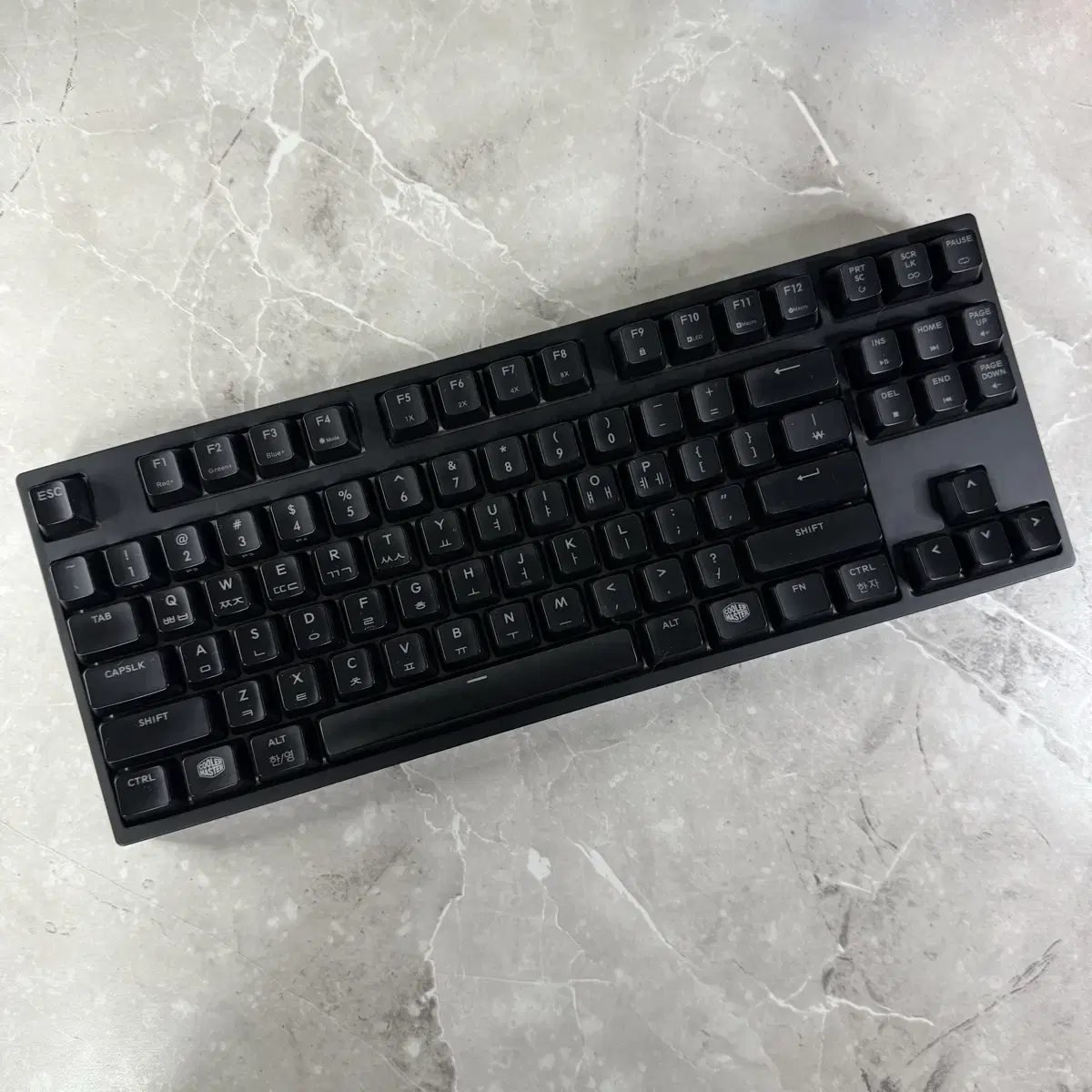 쿨러마스터 MASTERKEYS PRO S 마스터키 게이밍 키보드 텐키리스