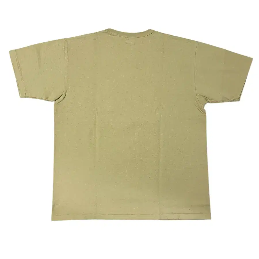 더블웍스 Heavyweight Pocket Tee Yellow XL