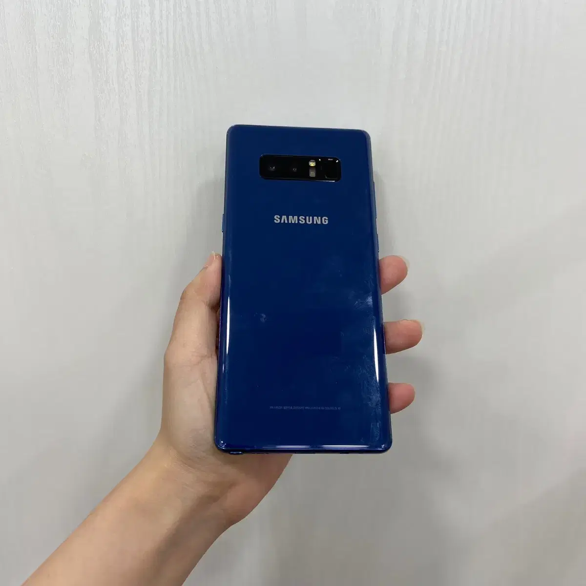 갤럭시노트8 블루 64GB 부산 중고폰 팝니다 34036