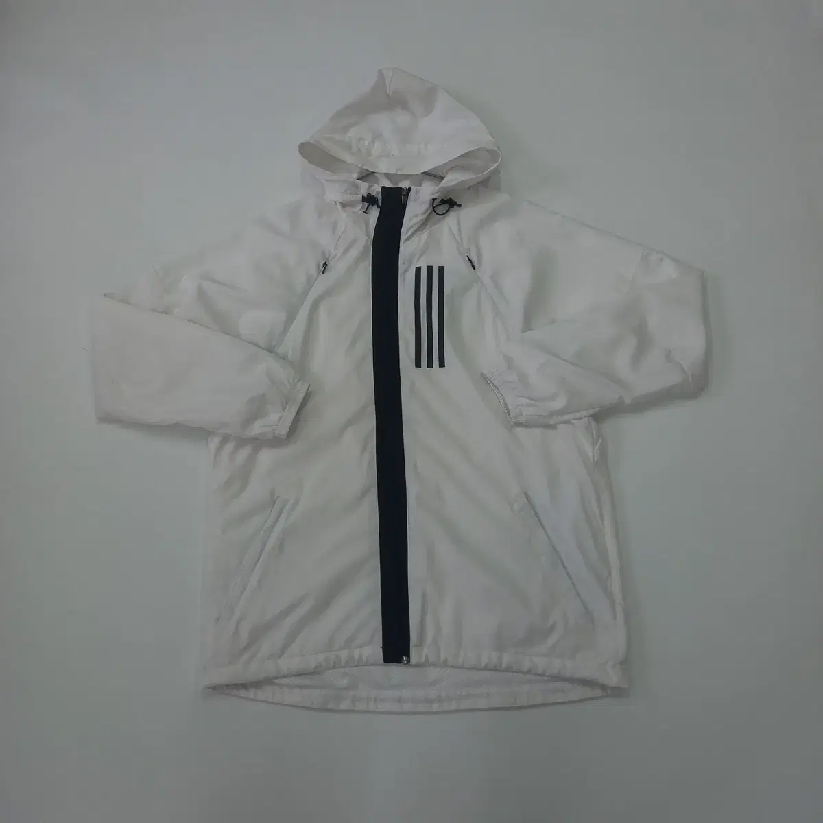 Adidas hooded zip-up sweatshirt 2XL (1390)