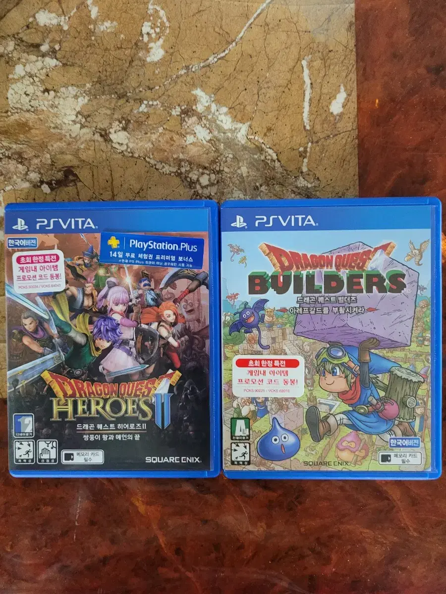 PS Vita Dragon Quest Builders + Dragon Quest Heroes 2