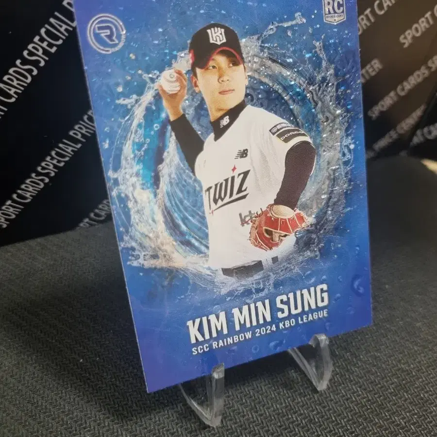 24scc 레인보우 kbo 케이티위즈 김민성 블루 루키야구카드