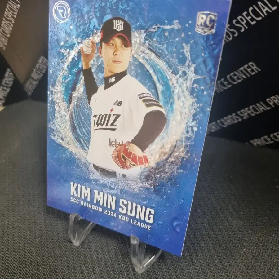 24scc 레인보우 kbo 케이티위즈 김민성 블루 루키야구카드