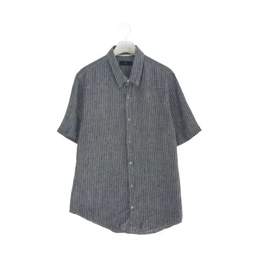 Zegna Linen Short-Sleeved Shirt L 58497