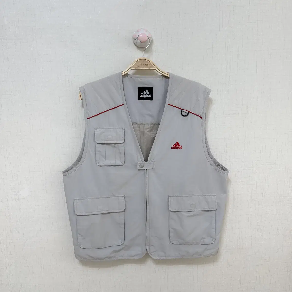 Adidas Old School Vintage Vest 105 Best Gray