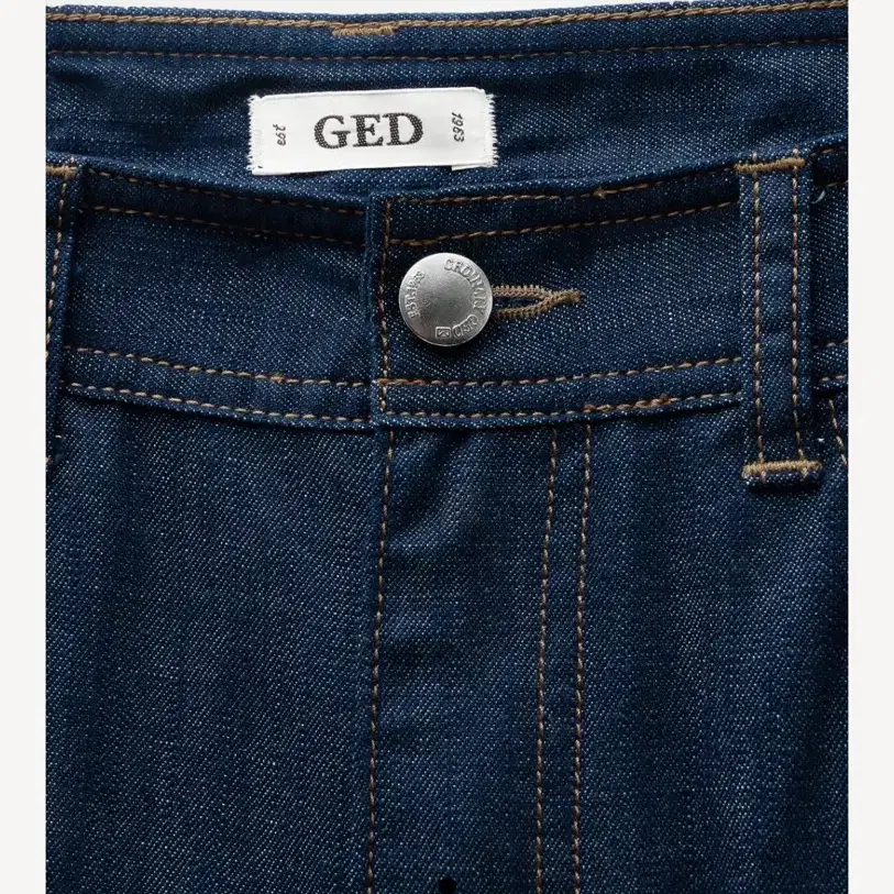 Ged summer denim pants indigo