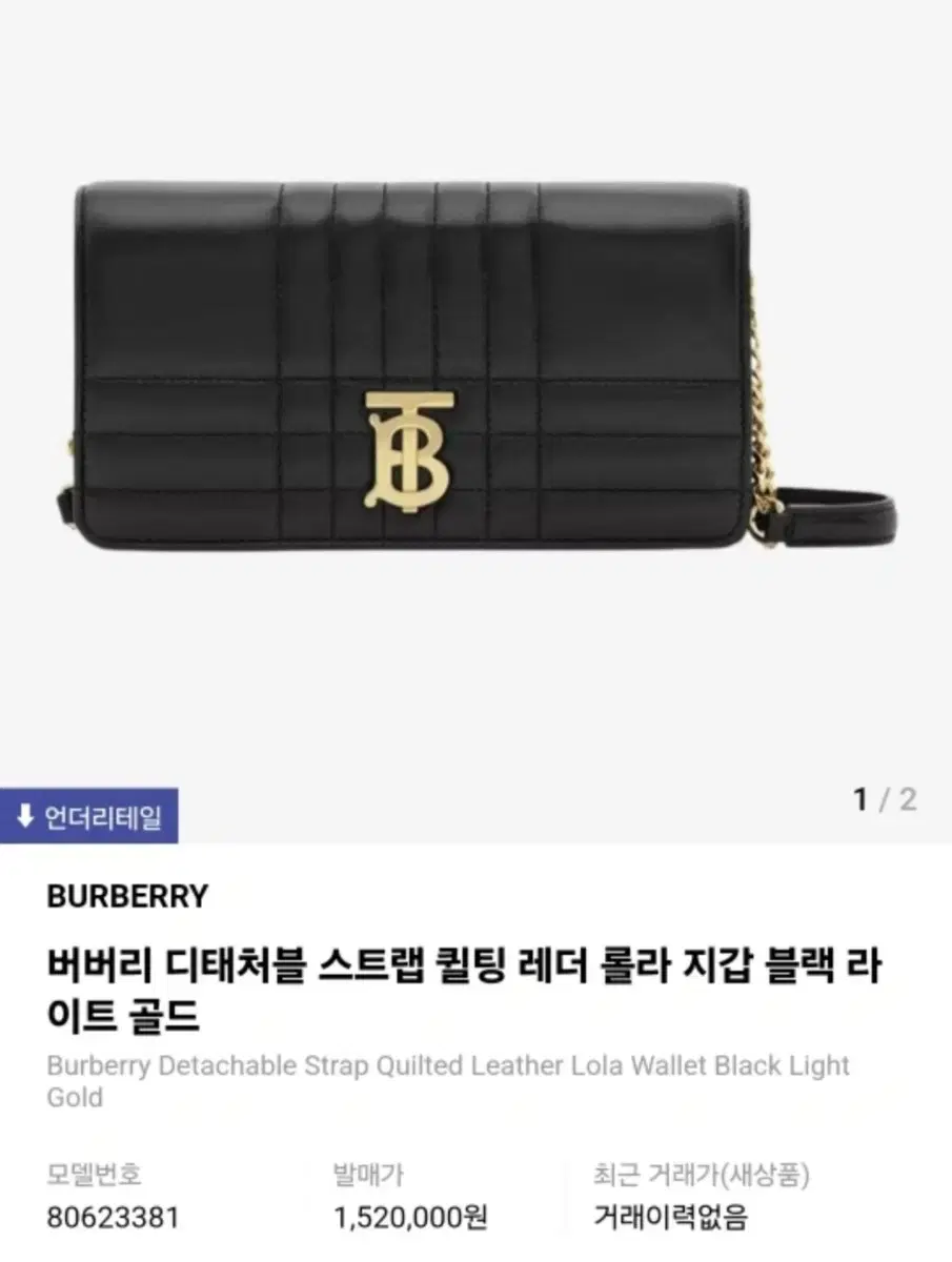 Burberry bag (on sale until August 18)